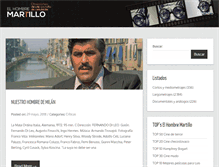 Tablet Screenshot of elhombremartillo.com
